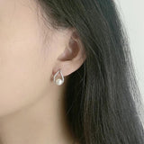 S925 Sterling Silver Drop-Shaped Earrings Necklace Set