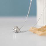 925 Silver Chain Necklace with Shell Pendant YMN195