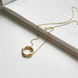 925 Silver Irregular Necklace Openwork Pendant Women Fine Jewelry