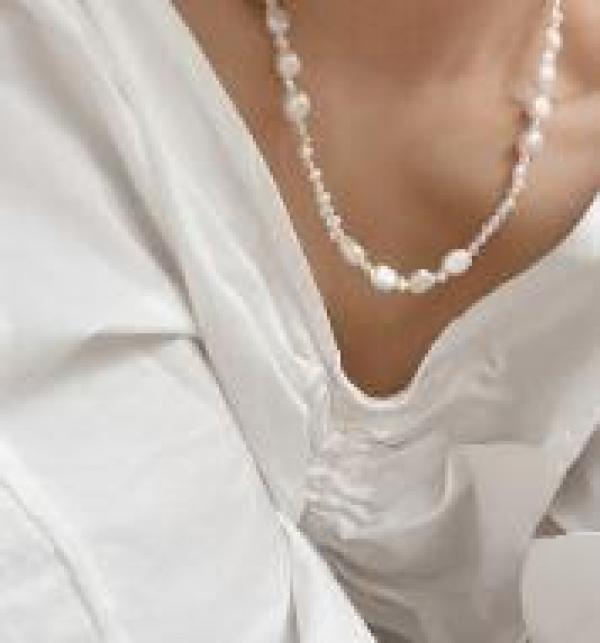 Baroque Pearl Choker Necklace