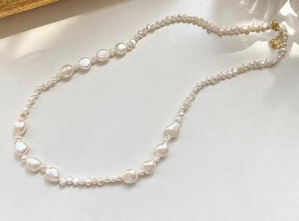 Baroque Pearl Choker Necklace