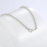 925 Silver Twisted Chains Necklaces for Pendant Charm