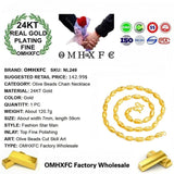 24KT Chain Necklace for Men - European Fine Jewelry