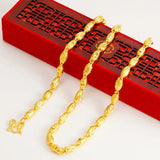 24KT Chain Necklace for Men - European Fine Jewelry