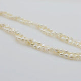 Natural Pearl Necklace Double Layer Engagement Jewelry