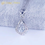 Dancing Stone Silver 925 Pendant Necklace Jewelry