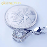 Dancing Stone Silver 925 Pendant Necklace Jewelry