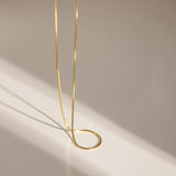 Snake Chain 925 Silver Plated Choker Necklace Women Jewelry