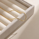 Snake Chain 925 Silver Plated Choker Necklace Women Jewelry