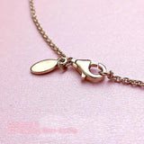 925 Sterling Silver Hearts Necklace with Clear CZ for Women