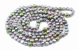 Green Baroque Freshwater Pearl 50-Inch Nature Beads