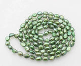 Baroque Freshwater Pearl Necklace 8-10mm Blue/Pink/White