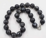 Labradorite Round Bead 14mm 16mm Necklace 18 Inch Nature Woman