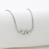 Moissanite Necklace 925 Sterling Silver D Pendant Choker