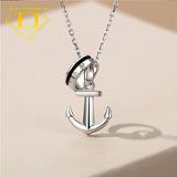Future Men Necklaces 925 Sterling Silver Long Chain Pendant