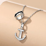 Future Men Necklaces 925 Sterling Silver Long Chain Pendant