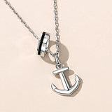 Future Men Necklaces 925 Sterling Silver Long Chain Pendant