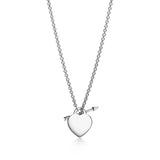 925 Silver Key Necklace Original Model