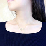 Dragonfly Link Chain Necklace 925 Sterling Silver Bohemia Gift