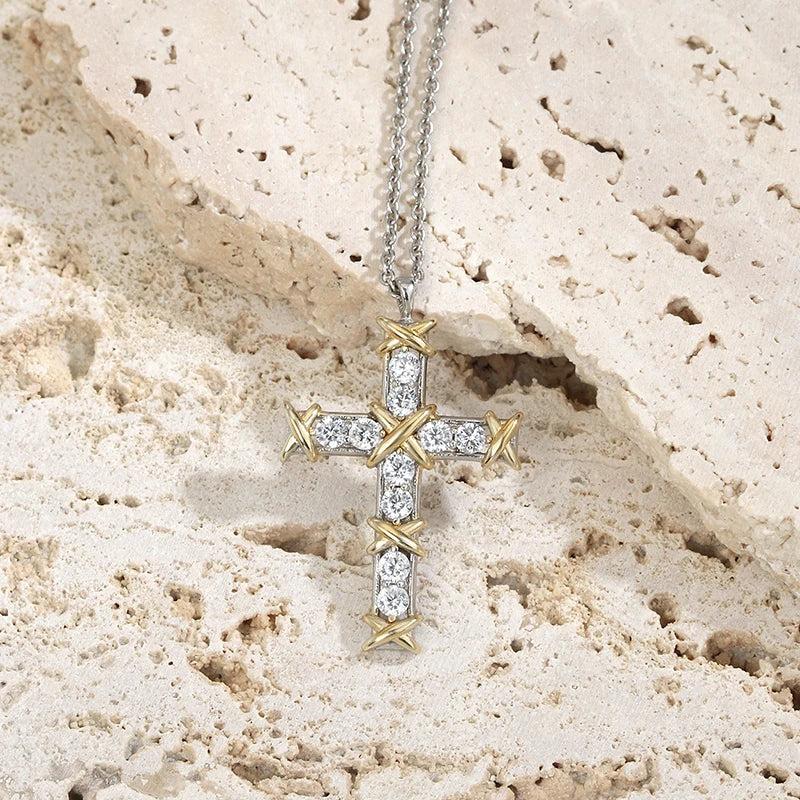 S925 Silver Necklace with Zircon High Jewelry