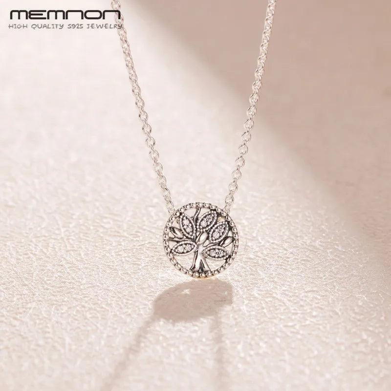 925 Silver Trees of Life Necklace for Women - Sterling-Silver-Jewelry