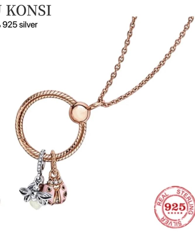 Moon Sky Series Sterling Silver Pan Necklace for Women