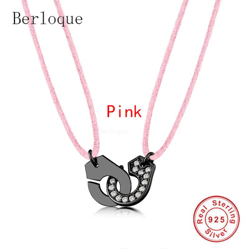 925 Silver Handcuff Necklace Les Menottes Pendant Necklace