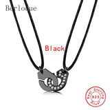 925 Silver Handcuff Necklace Les Menottes Pendant Necklace