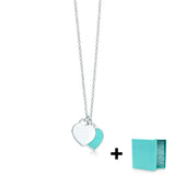 925 Sterling Silver Love Necklace with Original Jewelry Box