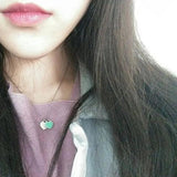 925 Sterling Silver Love Necklace with Original Jewelry Box