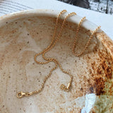 925 Silver Hemp Rope Chain Choker Necklace Minimalist Jewelry for Women