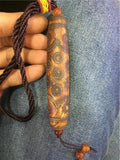 Hand Carved Natural Pendant Necklace with Chain