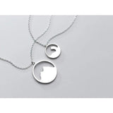 925 Sterling Silver Mountain Pendant Necklace for Women