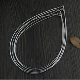 925 Silver Collar Women 1.5mm 1.2mm Thick