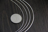 925 Silver Collar Women 1.5mm 1.2mm Thick
