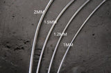 925 Silver Collar Women 1.5mm 1.2mm Thick