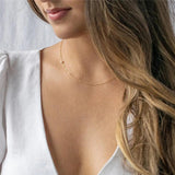 Natural Pearl Necklace 14K Filled Choker Pearl Pendants Collier Femme Kolye
