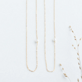 Natural Pearl Necklace 14K Filled Choker Pearl Pendants Collier Femme Kolye