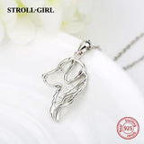 Strollgirl Sterling Silver 925 Dog Pet Necklaces & Pendants for Women