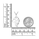 Strollgirl Sterling Silver 925 Dog Pet Necklaces & Pendants for Women
