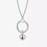 925 Sterling Silver DIY Necklace for Pando fits Original Necklace