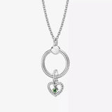 925 Sterling Silver DIY Necklace for Pando fits Original Necklace