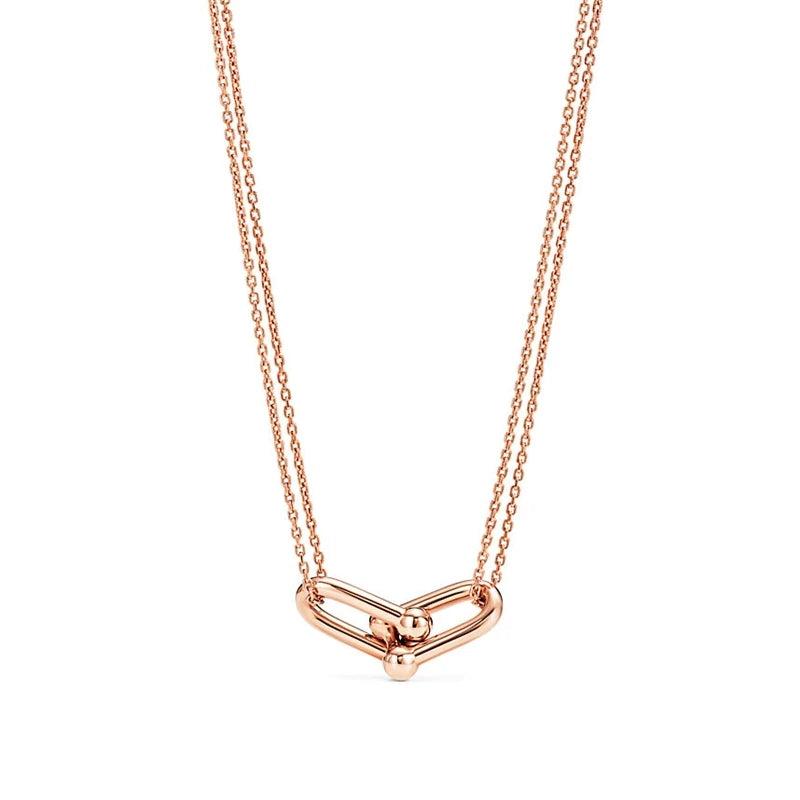 Tif Original S925 Sterling Silver Chain Necklace Pendant