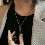 Tif Original S925 Sterling Silver Chain Necklace Pendant