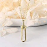 Tif Original S925 Sterling Silver Chain Necklace Pendant