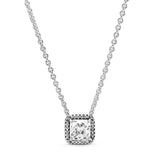 S925 Silver Love Geometric Necklace for Women