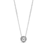 S925 Silver Love Geometric Necklace for Women