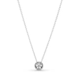 S925 Silver Love Geometric Necklace for Women