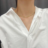 SHANICE Sterling Silver Multi-layer Beads Necklace