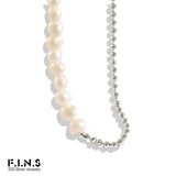 Baroque Freshwater Pearl Beads Chain Necklace
